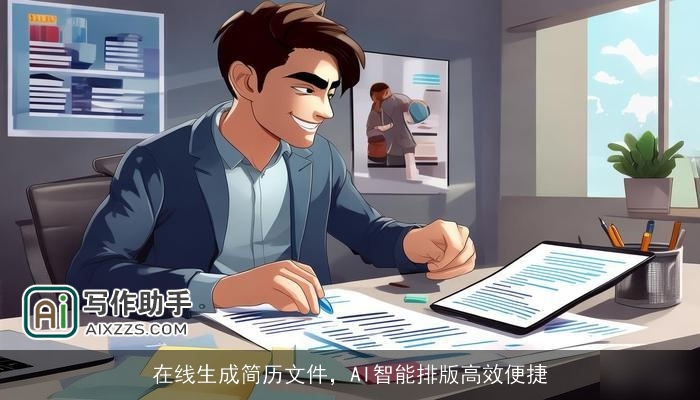 在线生成简历文件，AI智能排版高效便捷