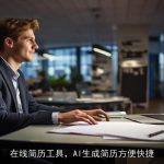 在线简历工具，AI生成简历方便快捷