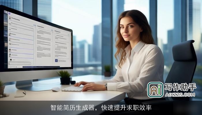 智能简历生成器，快速提升求职效率