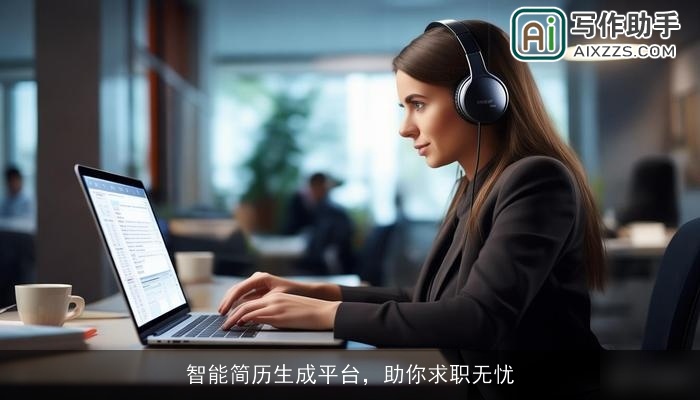 智能简历生成平台，助你求职无忧