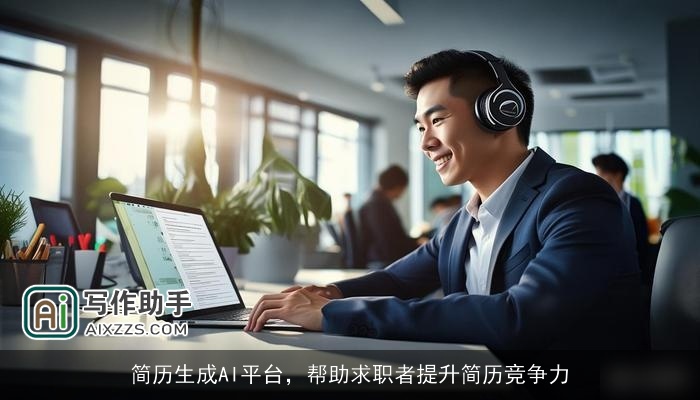 简历生成AI平台，帮助求职者提升简历竞争力