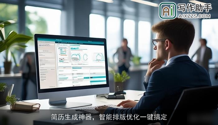 简历生成神器，智能排版优化一键搞定