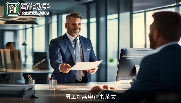 员工加薪申请书范文