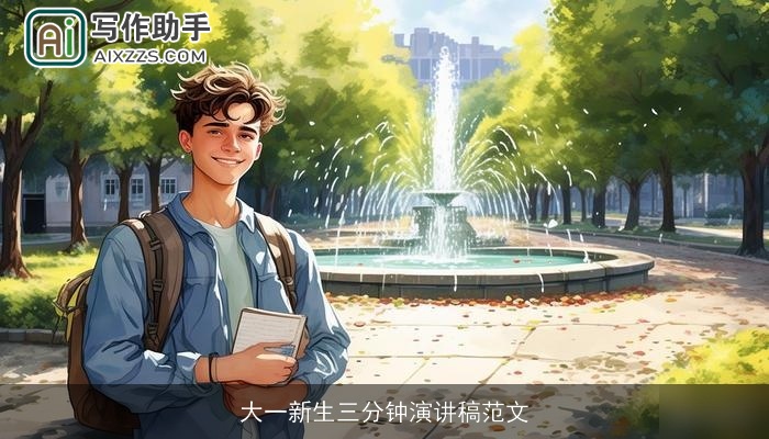大一新生三分钟演讲稿范文