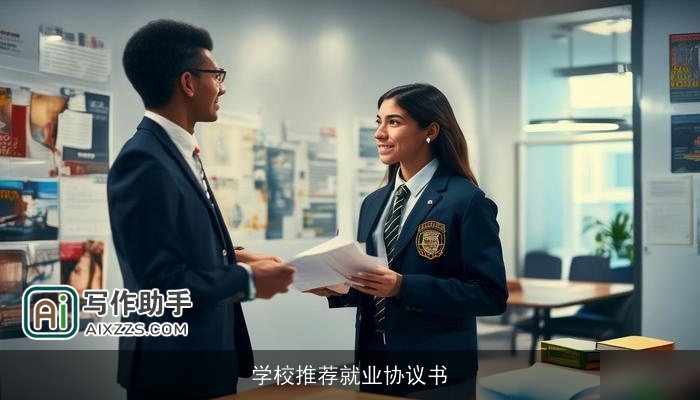 学校推荐就业协议书