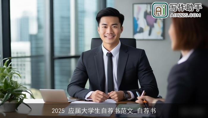 2025 应届大学生自荐书范文_自荐书