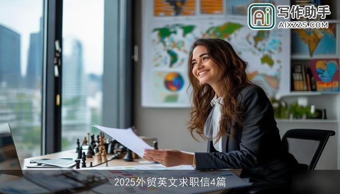 2025外贸英文求职信4篇