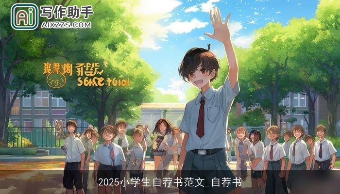 2025小学生自荐书范文_自荐书