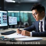 2025年led研发工程师简历表格