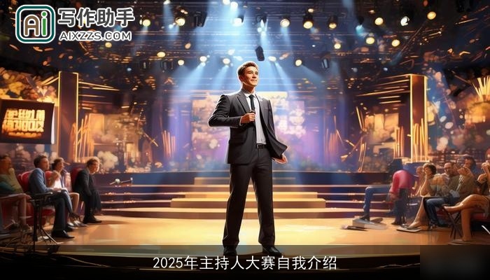 2025年主持人大赛自我介绍