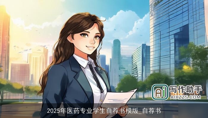 2025年医药专业学生自荐书模版_自荐书