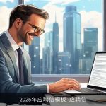 2025年应聘信模板_应聘信