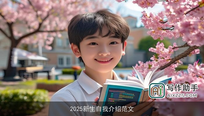 2025新生自我介绍范文