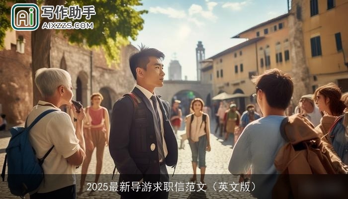 2025最新导游求职信范文（英文版）