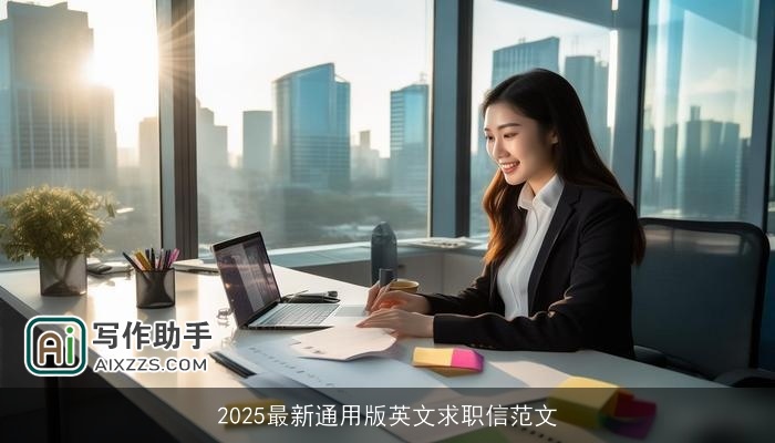 2025最新通用版英文求职信范文