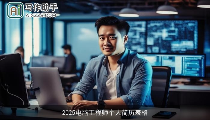 2025电脑工程师个人简历表格