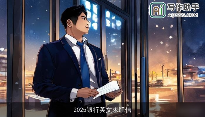 2025银行英文求职信