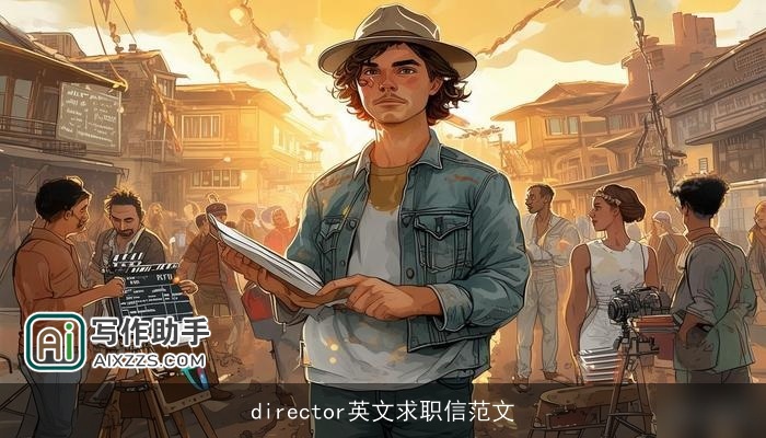 director英文求职信范文