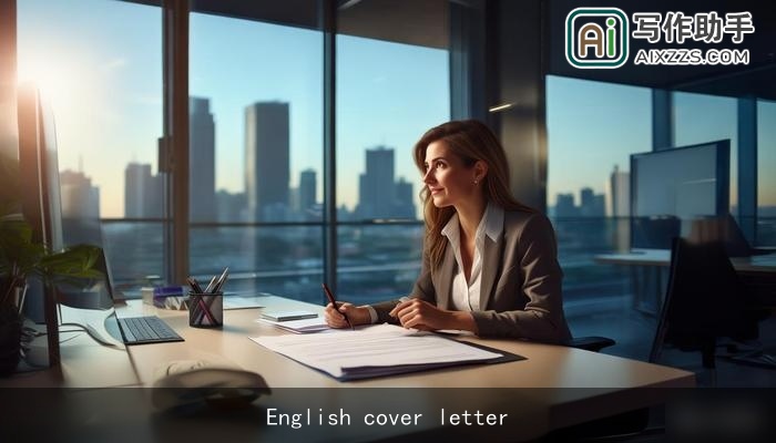 English cover letter