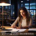graduating student英文求职信范文