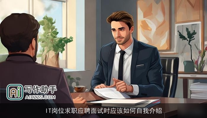 IT岗位求职应聘面试时应该如何自我介绍