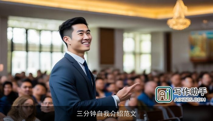 三分钟自我介绍范文