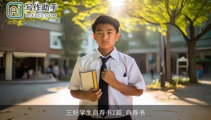 三好学生自荐书2篇_自荐书