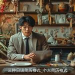 三种日语简历格式_个人简历格式