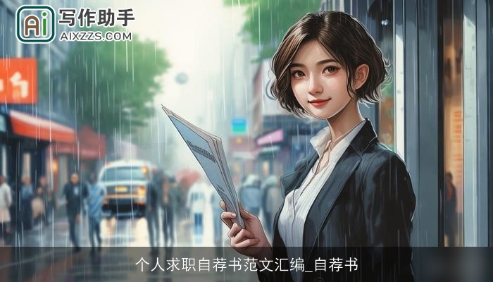 个人求职自荐书范文汇编_自荐书