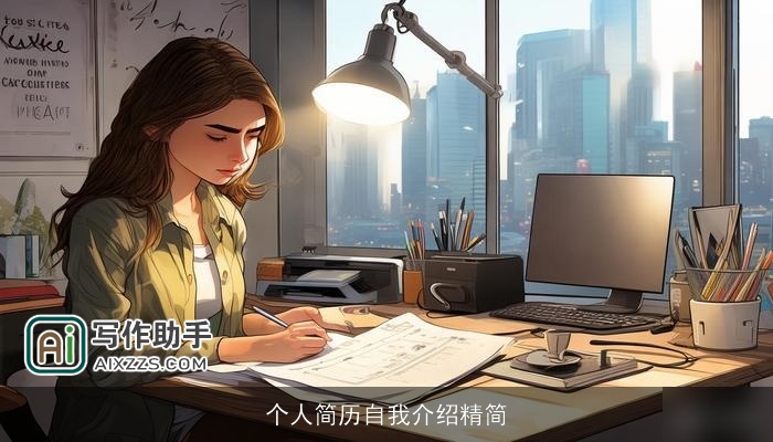 个人简历自我介绍精简