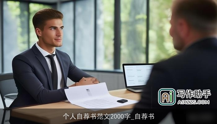 个人自荐书范文2000字_自荐书