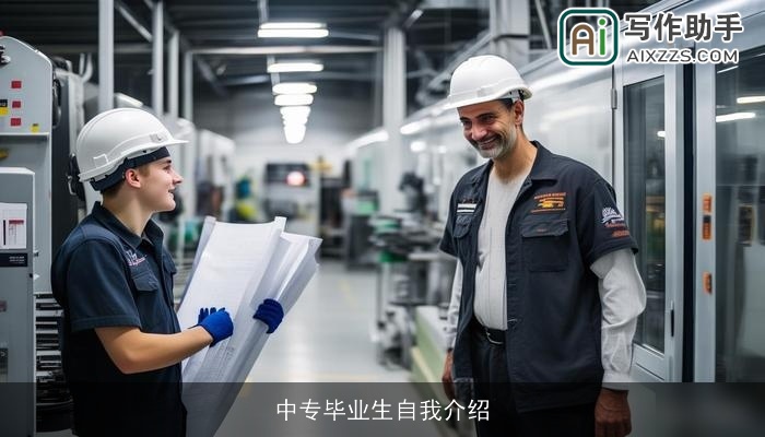 中专毕业生自我介绍
