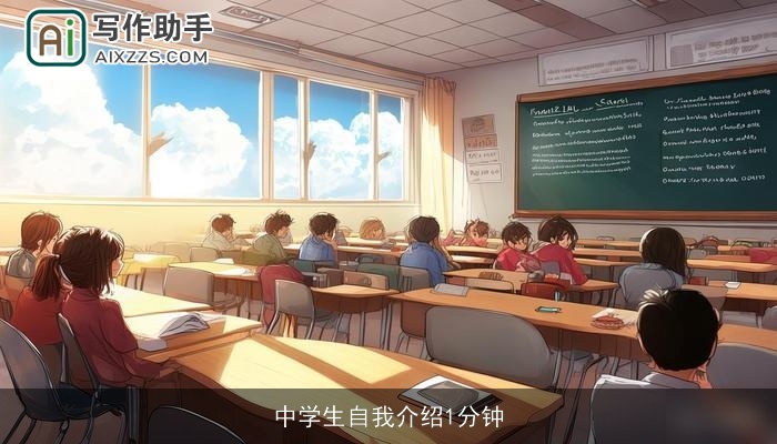 中学生自我介绍1分钟