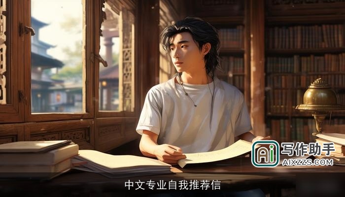 中文专业自我推荐信