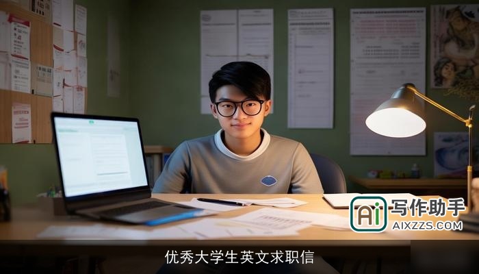 优秀大学生英文求职信