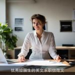 优秀应届生的英文求职信范文