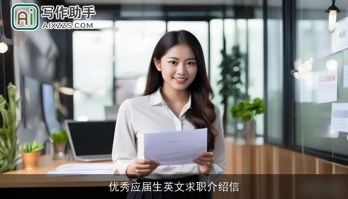 优秀应届生英文求职介绍信