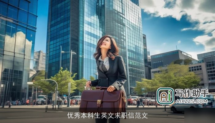 优秀本科生英文求职信范文