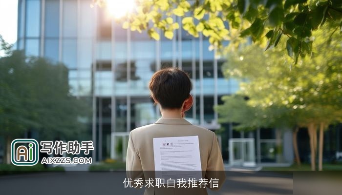 优秀求职自我推荐信