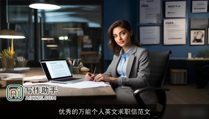 优秀的万能个人英文求职信范文