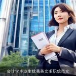 会计学毕业生优秀英文求职信范文