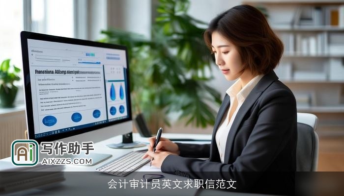 会计审计员英文求职信范文