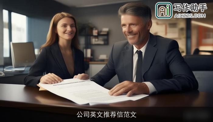 公司英文推荐信范文