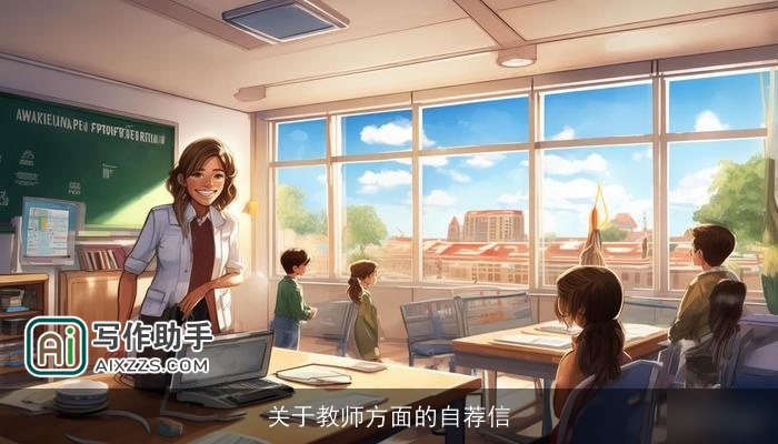 关于教师方面的自荐信