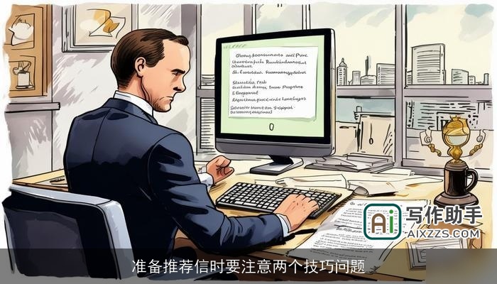 准备推荐信时要注意两个技巧问题