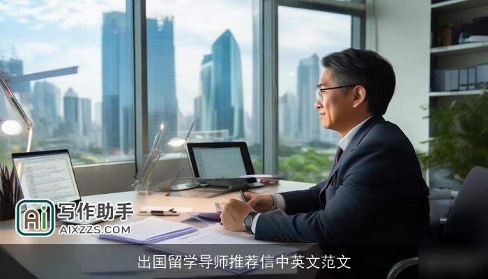 出国留学导师推荐信中英文范文