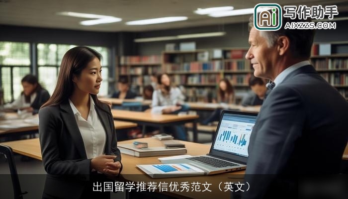 出国留学推荐信优秀范文（英文）