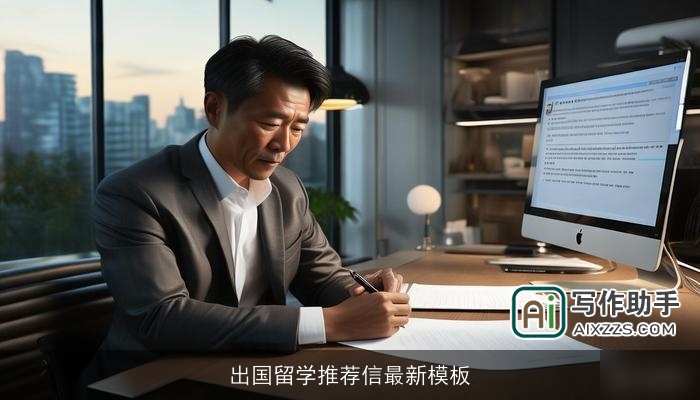 出国留学推荐信最新模板