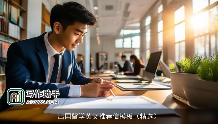 出国留学英文推荐信模板（精选）