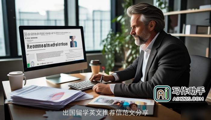 出国留学英文推荐信范文分享